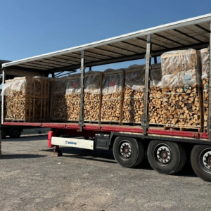 LKW-Ladung Hartholzmix (48 RM) – 30/33-cm-Scheite – Premium-Mix H1 G1